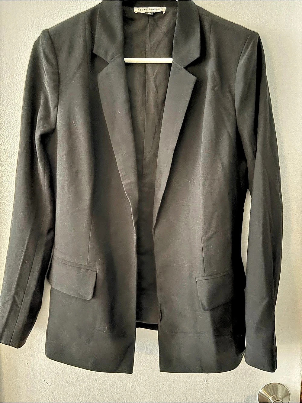 Steve Madden Serenea Blazer Women'Small Black Size Small